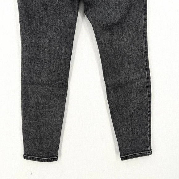 EVERLANE Jeans Womens 27 Ankle Gray High Rise Slim Skinny Stretch Denim - Picture 6 of 13